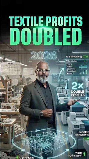 How AI Can Double Textile Factory Profits by 2026
