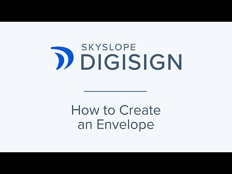 How to Create an Envelope