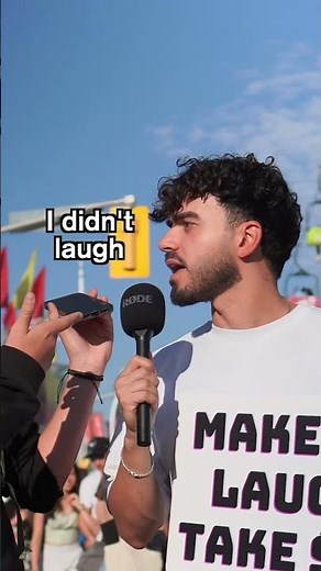 He tries to make me laugh through the phone