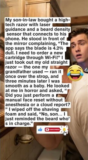 Funny Smart Razor Joke With a Twist #shortjokes #funny #memes #textjokes #jokes #funnyjokes #life