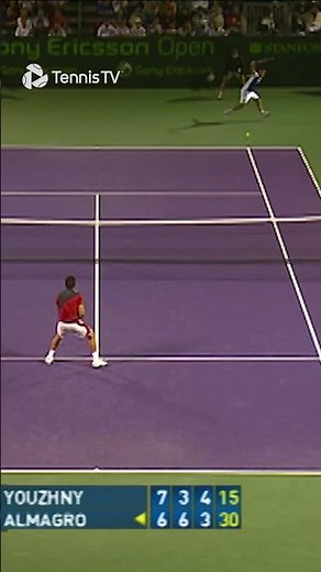 One Of The Best Tennis Points EVER?!