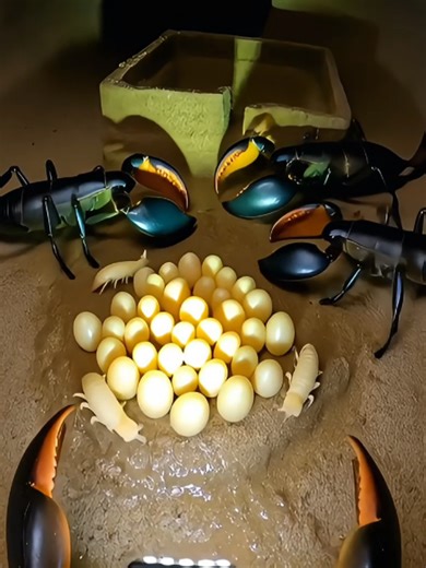 Exploring a Sand Scorpion's Burrow with Micro Camera