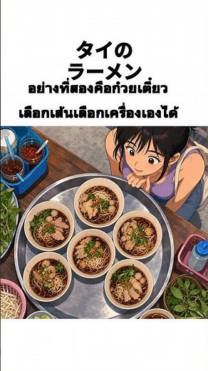 タイ人が毎週 食べる料理 5選