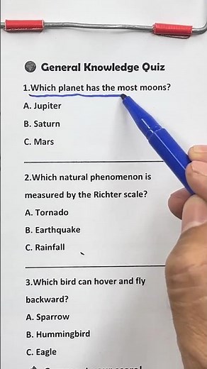 GK Quiz Challenge | Test Your Knowledge 🧠🌍 #GKQuiz #QuizTime #Learning