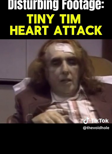 Tiny Tim's Tragic Collapse on Stage in 1996