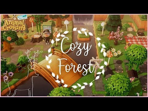 Cozy Forest Island Tour | Natural Forest Island | Animal Crossing New Horizons 5 Star Island Tour
