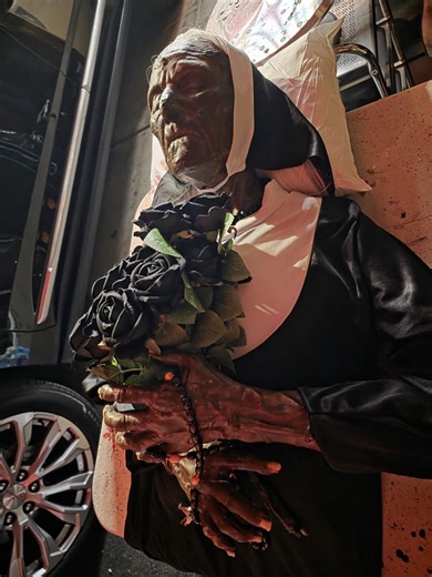 Mummified Sleeping Nun Halloween Prop. - Etsy