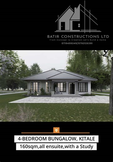 160sqm 4-bedroom bungalow in kitale, trans-nzoia county#CapCut #kiambutiktokers #nakurutiktokers #kikuyuisbae