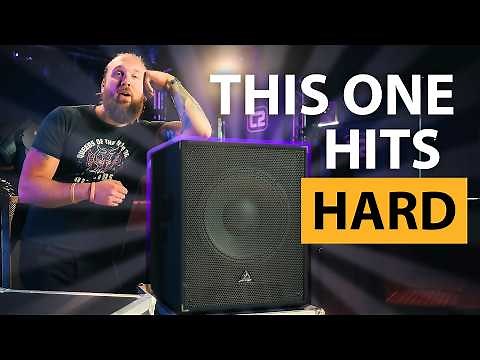 This 1000 Watt Active Sub Delivers Serious Low End - Introducing the Behringer PK15S