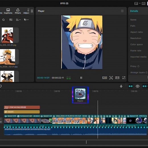 Naruto Edit Tutorial 🔥 | CapCut Template