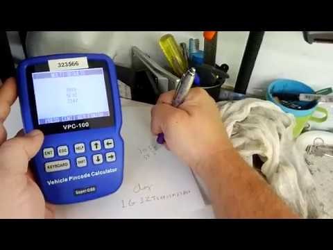 Vin To Login & Key Code Test Chevy - Chevrolet