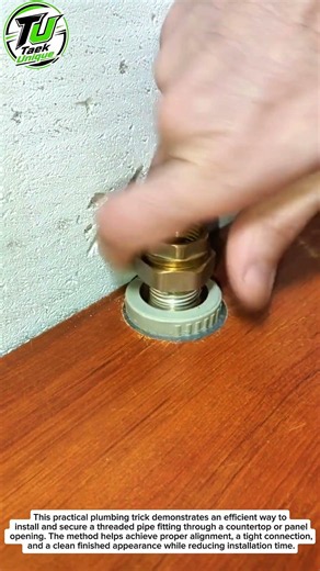 Plumbing Installation Hack That Saves Time and Ensures a Perfect Fit! 🔧💧