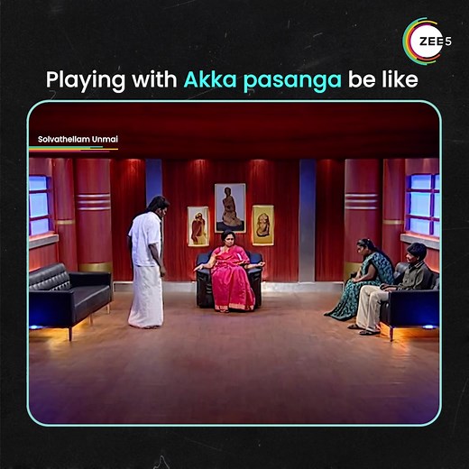 Maathi maathi attack Pannuvanga madam🤧🙏 Watch your favourite movies and shows anywhere anytime only on ZEE5 absolutely for free 🤩🔥 #watchforfree #ZEE5 #poisolrannambatheenga #ZEE5tamil #solvathellamunmai | ZEE5 Tamil