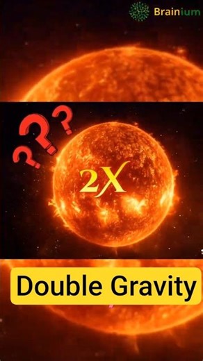 What If the Sun’s Gravity Suddenly Doubled? 🌞💥 #SpaceFacts #WhatIf #ScienceExplained
