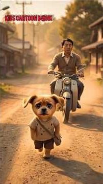 A intelligent and hard worker puppy and his small brother story. #2026short #cartoon #funny #ai