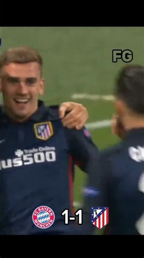 Bayern Munich vs Atletico Madrid 2016