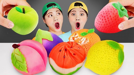 7K views · 69 reactions | Rice Cake Fruit Dessert Mukbang DONA | DONA English | Facebook