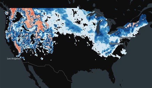 Where has the most snow fallen? See our interactive map