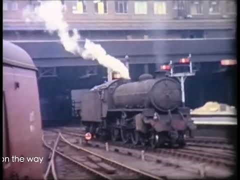 Nottingham Victoria and Loughborough Central station in the 1960s