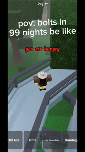 bolt goes round and round #roblox #robloxmemes #99nightsroblox #99nights #bolt #scrap