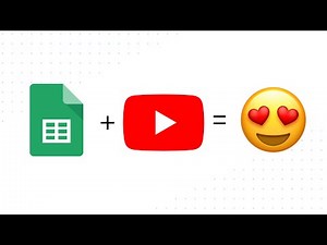 Custom YouTube Analytics Reports with Google Sheets and JavaScript