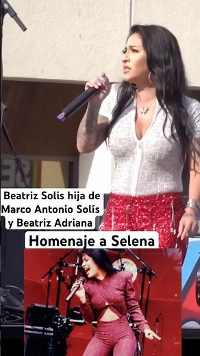 Beatriz Solís la Carcacha homenaje a Selena #songs #viral