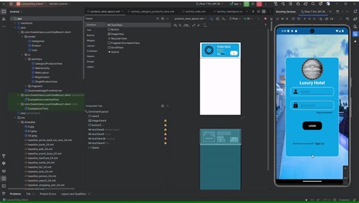 🌟 Luxe Vista Hotel App – 🔹 Overview:Developed in Android Studio with Java, Groovy, and Firebase backend.Includes two apps: Admin for management and Client for bookings.🔹 Key Features:Client… | Theekshana Moremada