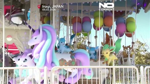 Pokémon theme park opens in Japan as tourism boom drives demand