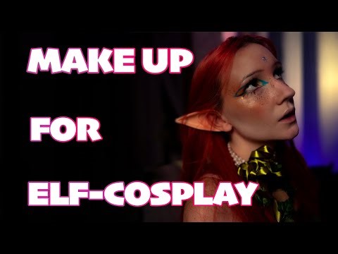 Elf cosplay MakeUP