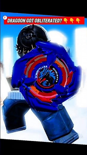 Cobalt Drake vs Cobalt Dragoon Over Finish! 💥 Roblox BeybladeX