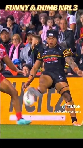 NRL Moments That Shouldn’t Be Possible 🤦‍♂️ | Funny & Dumb #3 #nrl #rugbyleague #sport #footy