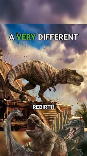 Jurassic World Rebirth was supposed to be Different | #drex #trex #spinosaurus