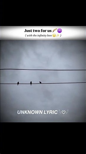 Just two for us 💗🕊 || whatsapp status || ~unknown lyric #trending #lovestatus #relatable #shortvideo