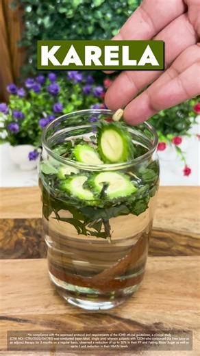 "👩🏽‍⚕️Kapiva Dia Free Juice mein hain 11 Natural Herbs jaise ki... 🥒Karela & Jamun: jo blood-sugar levels ko manage karne me help karte hain 🌿Giloy: insulin secretion badhaane me help karta hai 🌱 Madhunashini: insulin activity sudhaarne me help karta hai 🍈Amla: gut issues jaise constipation aur bloating me helps karta hai ...and many more ingredients! Ye clinically proven hai : 🍏Month 1:Gut Health sudhaarta hai 💪Month 2: Energy levels sudhaarta hai ✅Month 3: *Blood Sugar levels sudhaarta