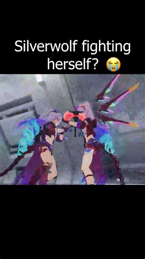 Silverwolf losing to her fake copy is crazy. #honkaistarrail