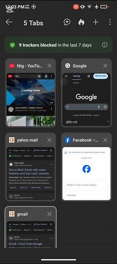 How to clear duckduckgo browser All Tabs.