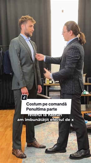 Costum pe comandă pentru bărbați | Procesul detaliat