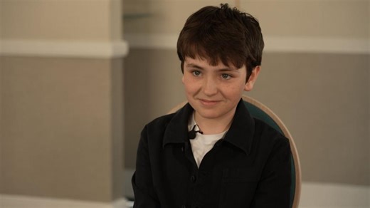 Harry Potter actor Dominic McLaughlin talks about the first time he wore the famous wizarding costume
