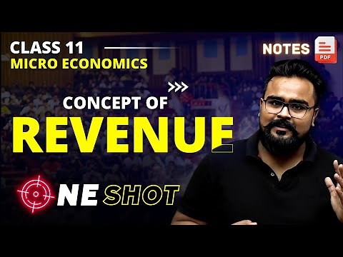 REVENUE class 11 ONE SHOT | Micro economics Chapter 7 | GAURAV JAIN