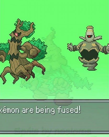 Is this the Scariest Ghost Type? 👻🌲 #PokemonFusion
