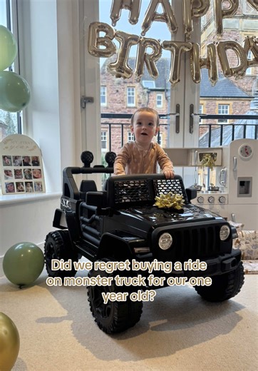 Electric Ride-On Car: A Perfect First Birthday Gift
