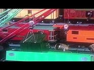 I love toy trains crane drops big box