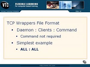 04 tcp wrappers Configuration