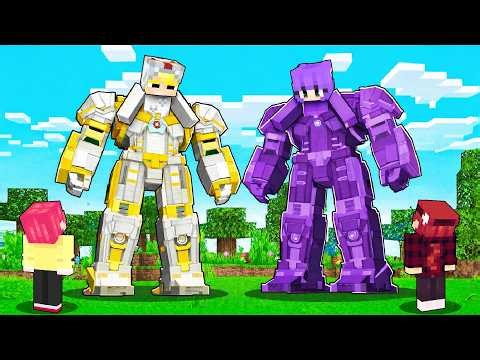 Tô Gà Chế Tạo Robot Chiến Đấu Siêu Mạnh Trong Minecraft!