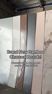 New Product Alert! 😍 Introducing bamboo charcoal boards! These versatile panels mimic the look of natural wood or marble grain and come in various colors and finishes to complement any decor style. Easy to install and low maintenance. Enjoy special introductory pricing for a limited time! Message us for more info 😊 | Blanc Instant Renovations