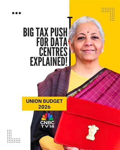 Budget 2026–27 gives a major boost to data centres. Foreign cloud companies using data centres in India get a tax holiday till 2047, fixed profit rules to avoid tax disputes, and lower taxes on electronics warehousing. Here’s what the Finance Minister announced, who benefits, and why India is positioning itself as a global cloud and data hub. #UnionBudget #Budget2026 #NirmalaSitharaman #Sitharaman #Finance #Tax #DataCentres #CNBCTV18Digital | CNBC-TV18