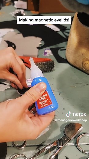 How to Make Magnetic Eyelids for Fursuits