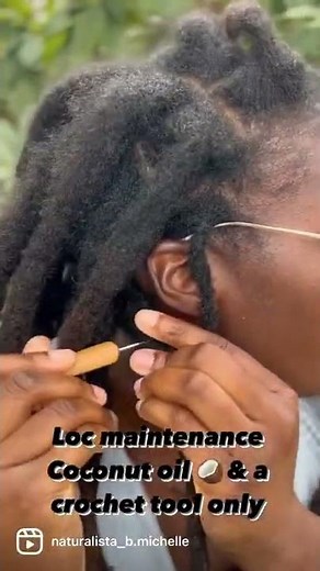 Thick Locs Maintenance Crochet Method Diamond Parts