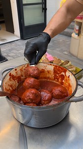 Giant Meatball Calzone Sub! Cheesy, meaty, totally extra 🍝🔥 | Chefclub Network