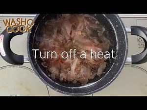 Dashi is basic taste of Japanese cooking.